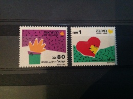 Israël - Postfris Serie Groetzegels 1990 - Ongebruikt (zonder Tabs)