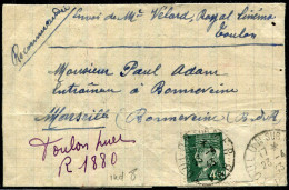 FRANCE - PETAIN - N° 521B / LR DE TOULON LE 23/4/1943, POUR MARSEILLE - TB - 1941-42 Pétain