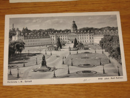 KARLSRUHE PIAZZA  1952 BN VG ... DA VEDERE   MOLTO PARTICOLARE - Karlsruhe