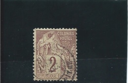 France Colonies Françaises , Type Alphee Dubois  N° 47     Oblitéré     Valeur YT :  5,00  € - Sonstige & Ohne Zuordnung