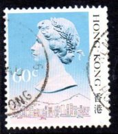 Hong Kong QEII 1987 60c Definitive, Type II, Fine Used - Used Stamps