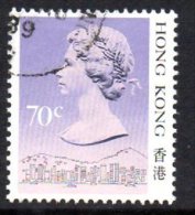 Hong Kong QEII 1987 80c Definitive, Type I, Fine Used - Used Stamps