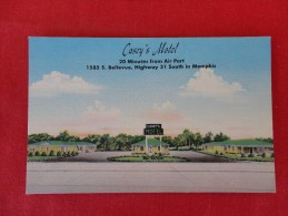 Tennessee > Memphis Casey's Motel  Not   Mailed -ref 1148 - Memphis