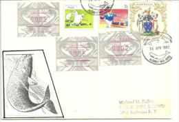 AUSTRALIE. Whaleworld Albany (Western Australia)  Enveloppe Souvenir 1992 - Balene