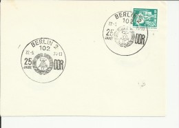 ALEMANIA DDR BERLIN MAT 25 JAHRE DDR - Other & Unclassified