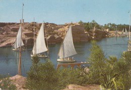 BF1147 General View Of The Nile At Aswan  2 Scans - Asuán