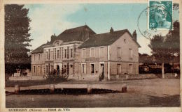 CPA GUERIGNY ,  Hotel De Ville - Guerigny