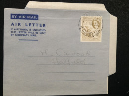 Southern Rhodesia Cancelled Air Letter 1953 - Zuid-Rhodesië (...-1964)