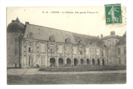 Cp, 79, Oyron, Le Château, Aile Gauche François 1er, Voyagée - Autres & Non Classés