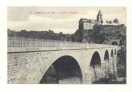 Cp, 81, Ambialet, Le Pont Et L'Eglise - Altri & Non Classificati
