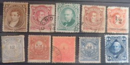 M962.-.ARGENTINA .-. 1867-1887 .-.MI# : 19//50.-.MINT-USED LOT. CV € 18 - Used Stamps