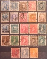 M963.-.ARGENTINA .-. 1888-1892 .-.MI# : 51  // 86.-.MINT-USED LOT. CV € 15 - Used Stamps