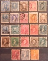 M963.-.ARGENTINA .-. 1888-1892 .-.MI# : 51  // 86.-.MINT-USED LOT. CV € 15 - Gebraucht