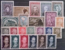 M891.-.ARGENTINA .-. 1950-1952   .-.MI# :  569 //  606 .-. MINT / USED .-.  CV €  13 - Used Stamps