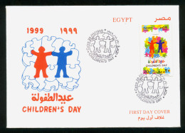 EGYPT / 1999 / CHILDREN'S DAY / FDC - Covers & Documents