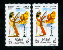 EGYPT / 1999 / PERFORMANCE OF VERDI'S OPERA AIDA AT THE PYRAMIDS / ITALY / MUSIC / OPERA AIDA / VERDI / MNH / VF - Nuovi