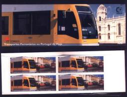Portugal Tram Moderne De Lisbonne Carnet 1995 ** Lisbon Modern Tramway Booklet 1995 ** - Unused Stamps