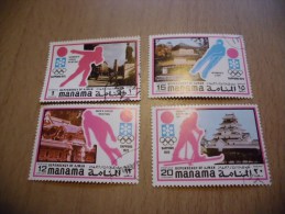 Manama: 4 Werte Olympische Winterspiele 1972 - Manama