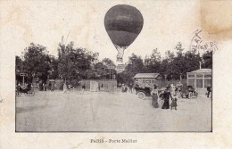 PARIS  -  Porte Maillot  -  Montgolfière - Montgolfières