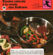 Steak Relevés à La Mode Des Balkans - Cooking Recipes