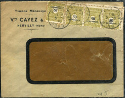 FRANCE - ARC DE TRIOMPHE - N° 704 (4) / LETTRE DE NEUVILLY LE 5/3/1945 - TB - 1944-45 Arco Del Triunfo
