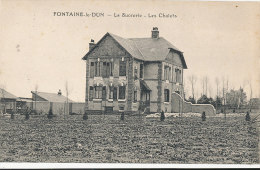 Q Q M 812 /C P A - FONTAINE LE DUN    (76) LA SUCRERIE  LES CHALETS - Fontaine Le Dun