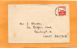 Palestine Old Cover Mailed To UK - Palestina