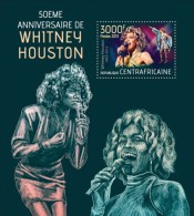 Central African Republic. 2013 Whitney Houston. (418b) - Chanteurs