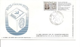 Franc-Maçonnerie ( Document Commémoratif Des Pays-Bas De 1978 à Voir) - Freemasonry