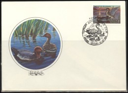 RUSSIA First Day Cover Set 016 1/3 Birds Fauna Ducks - FDC