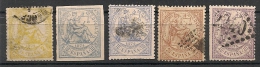 Espagne Espana. 1874. N° 141,143,145,146. Oblit. - Gebraucht