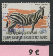 30F ZEBRE Surchargé WWF    Légèrement Ø  Cob 898 Ø  Fine Quality  Très Beaux - Gebraucht