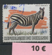 30F ZEBRE Surchargé WWF    Légèrement Ø  Cob 898 Ø  Fine Quality  Très Beaux - Gebruikt