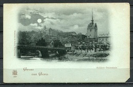 (0499) Gruss Aus Gera/ Schloss Osterstein/ Deutsche Reichspost Postkarte - N. Gel. - 569 - Reinicke & Rubin - Gera