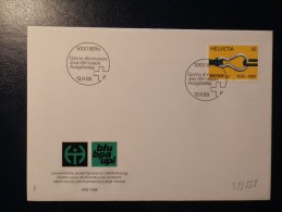 39/558    FDC.  SUISSE - Accidents & Road Safety