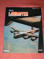 AVION GUERRE WW1  BOMBARDIER RAF AVRO LANCASTER FRANCAIS ET CANADIENS  MAQUETTES ET UNIFORMES  EDITIONS ATLAS  EN 1980 - Vliegtuig