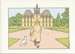 Affichette Tintin : Le Château / Année 1998 HERGE - Afiches & Offsets