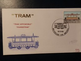 39/580     FDC  BELGE - Tram