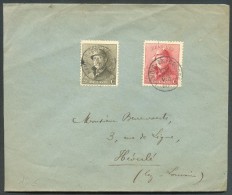 N°168-170 Obl. Sc HAMOIS-EN-CONDROZ Sur Lettre Du 26-VIII-1920 Vers Héverlée.  Superbe - 9703 - 1919-1920 Roi Casqué