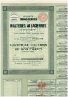 Grandes Brasseries Et Malteries Alsaciennes D'Angouleme - Agriculture