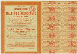 Grandes Brasseries Et Malteries Alsaciennes D'Angouleme - Agriculture