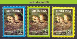 Naa1513 FAUNA VOGELS JAAR VAN HET KIND YEAR OF THE CHILD BIRDS VÖGEL AVES OISEAUX COSTA RICA 1979 PF/MNH - Collezioni & Lotti