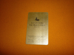 China - Beijing Marco Polo Hotel Magnetic Key Card (horse/chess Related) - Casinokarten