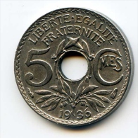 5 Centimes  "Lindauer" 1936   SPL+ - 5 Centimes