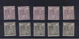 RB 970 -  1894 - 15 Ethiopia Mint Stamps - Cat £30+ - Etiopia