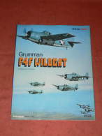 AVION GUERRE WW1  USA  CHASSEUR  F4F WILDCAT  MAQUETTES ET UNIFORMES  EDITIONS ATLAS  EN 1980 - Flugzeuge