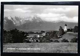 ALLEMAGNE HOLZHAUSEN AM STAMBERGER SEE MIT ZUGSPITZE CARTE PHOTO DENTELEE - Zuelpich