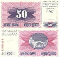 Billet  BOSNIE-HERZEGOVINE De 50 Dinar  Pick.12. - Bosnien-Herzegowina