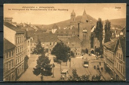 (0523) Jena, Johannistor U. Johannisplatz/ Oldtimer/ Straßenbahn - N. Gel. - 1206 - 1913  No. 966 - Jena