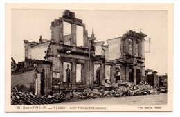 CP, REVIGNY, Suite D'un Bombardement, Vierge - Weltkrieg 1914-18